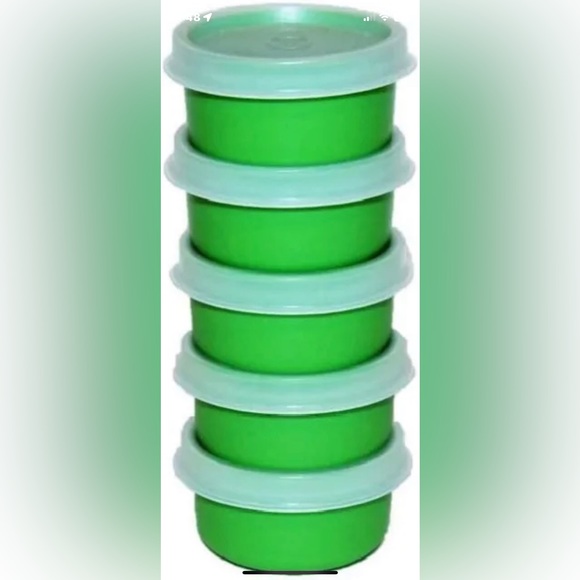 Mini Smidget 1oz Tupperware brand containers - Picture 2 of 3